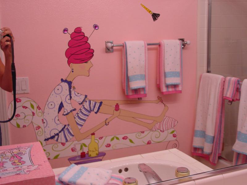 Kids Murals - Girls Bling